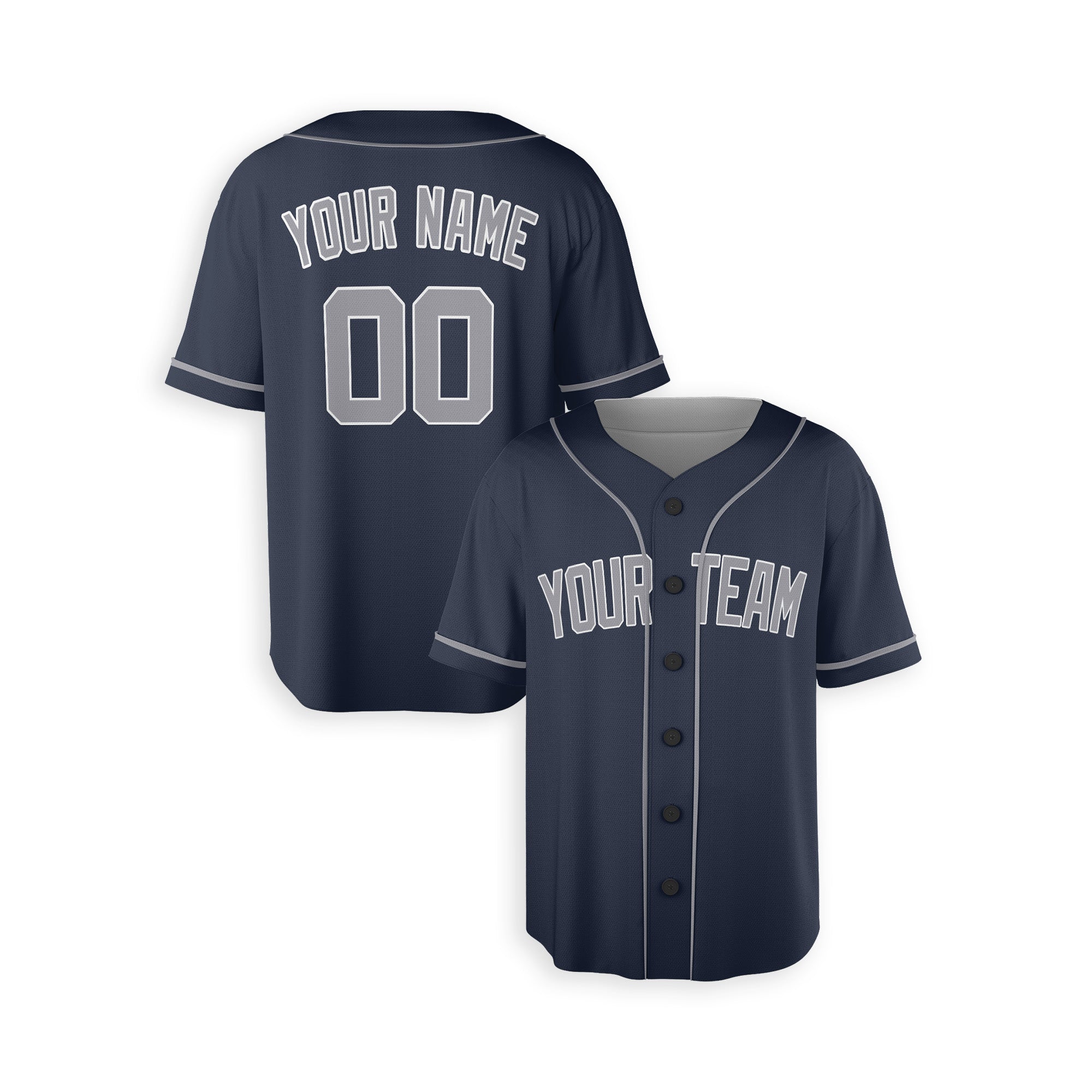 Personalized New York Yankees Inspired Alternate Style Jersey with Team Name & Number for Men, Women, Youth, Kids - Piping / No Piping Options - Navy