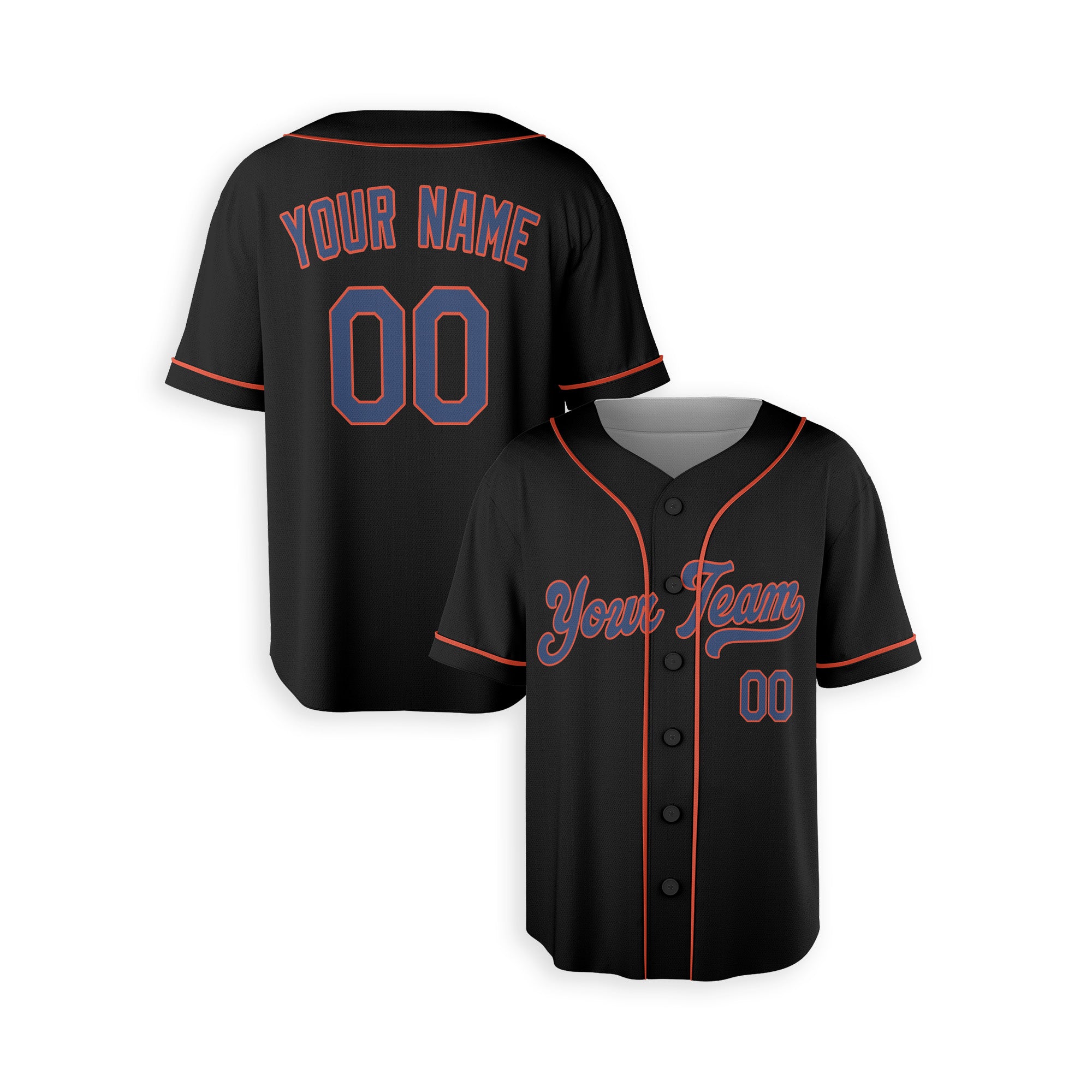 Personalized New York Mets Inspired Alternate Style Jersey with Team Name & Number for Men, Women, Youth, Kids - Piping / No Piping Options - Black