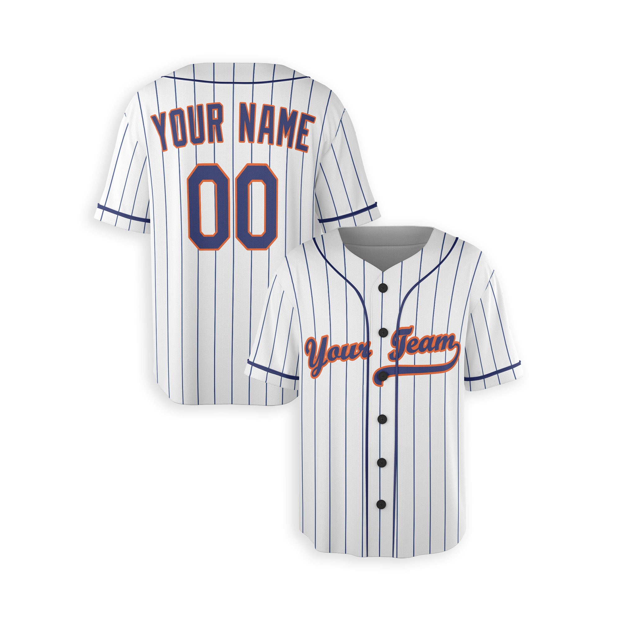 Personalized New York Mets Inspired Alternate Style Jersey with Team Name & Number for Men, Women, Youth, Kids - Piping / No Piping Options - White